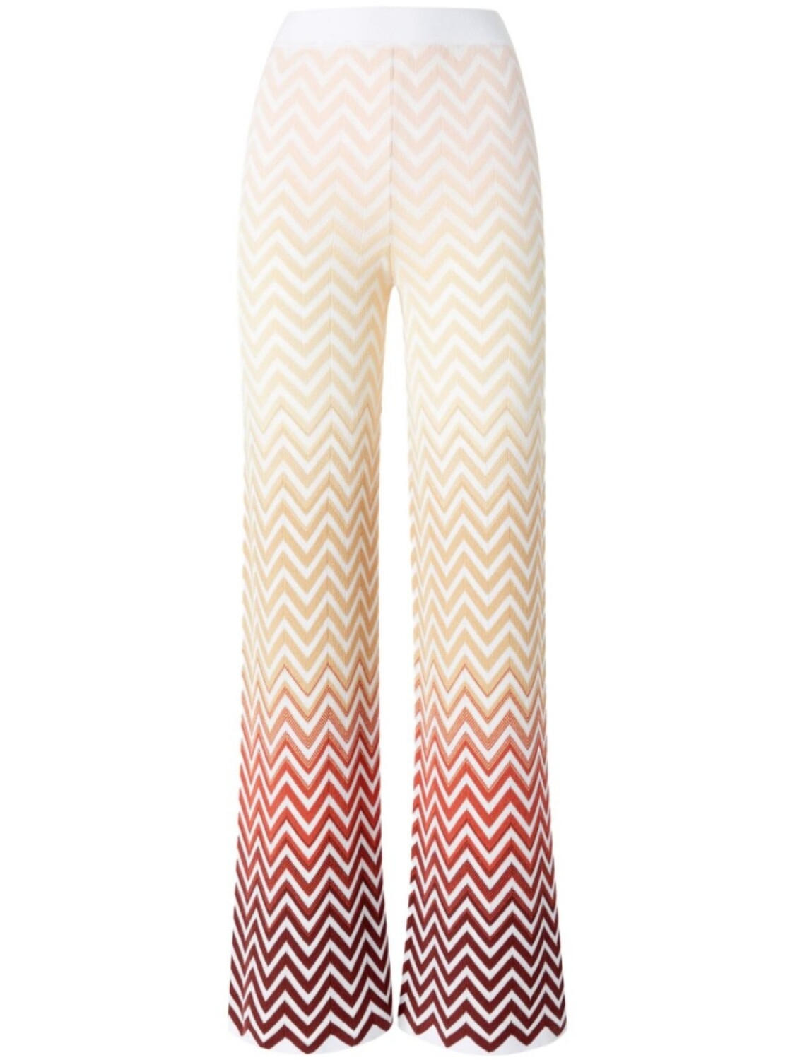 

Брюки Missoni с узором «зигзаг», белый
