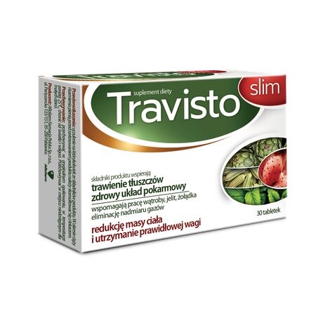 

Travisto Slim, Биологически активная добавка, 30 таблеток. Inna marka