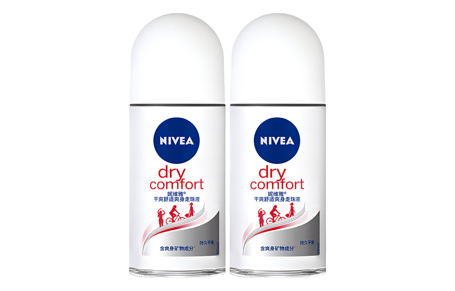 Сухие и комфортные антиперспиранты Go Fox Stink 50мл/50мл*2 NIVEA — фото 4