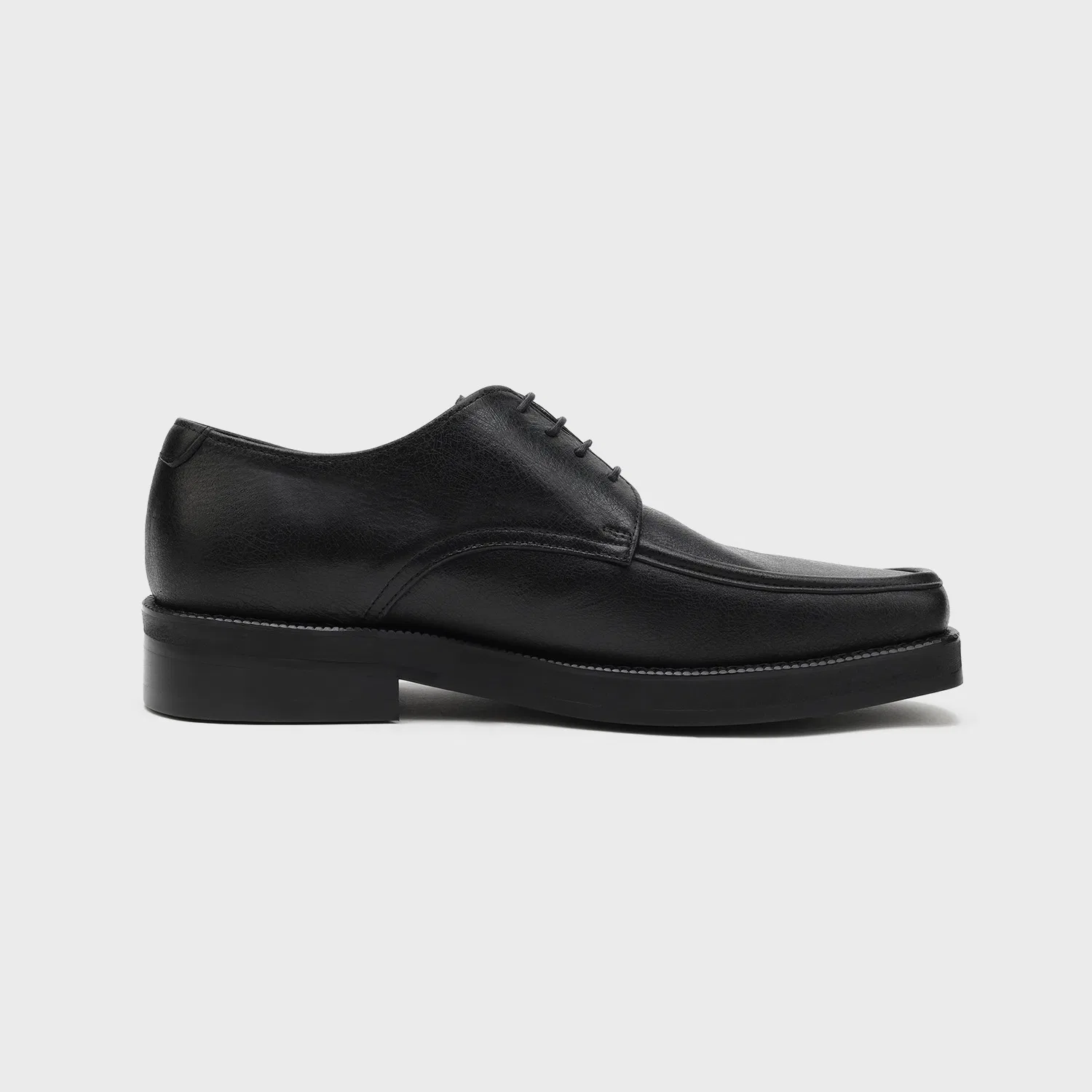 Мужские дерби Firenze.A Unique Pentagon Shape Rubber Sole 1050 Crack Black — фото 4