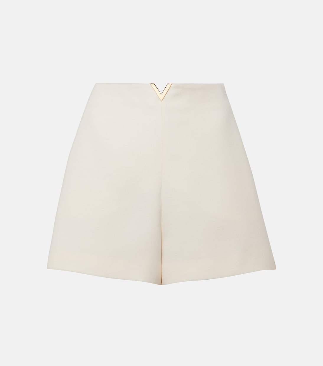 

VGold Crepe Couture шорты с высокой талией Valentino, Avorio