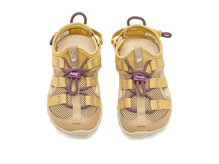 Сандалии с системой быстрой шнуровки Explore Camp The North Face Kids, Khaki Stone/Honeyed Sand — фото 3