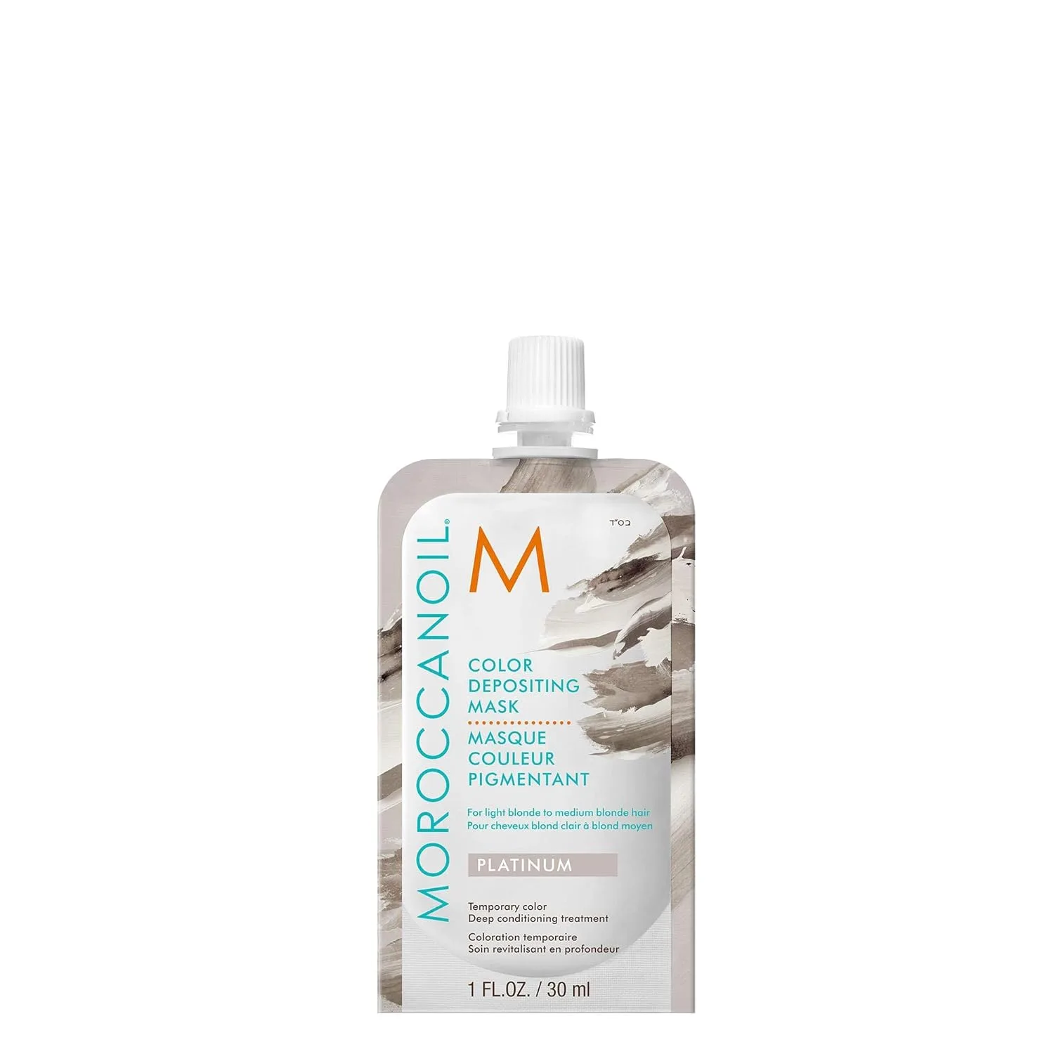 Маска для лица Moroccanoil Color Depositing Mask Packette, 1 жидкая унция., Platinum