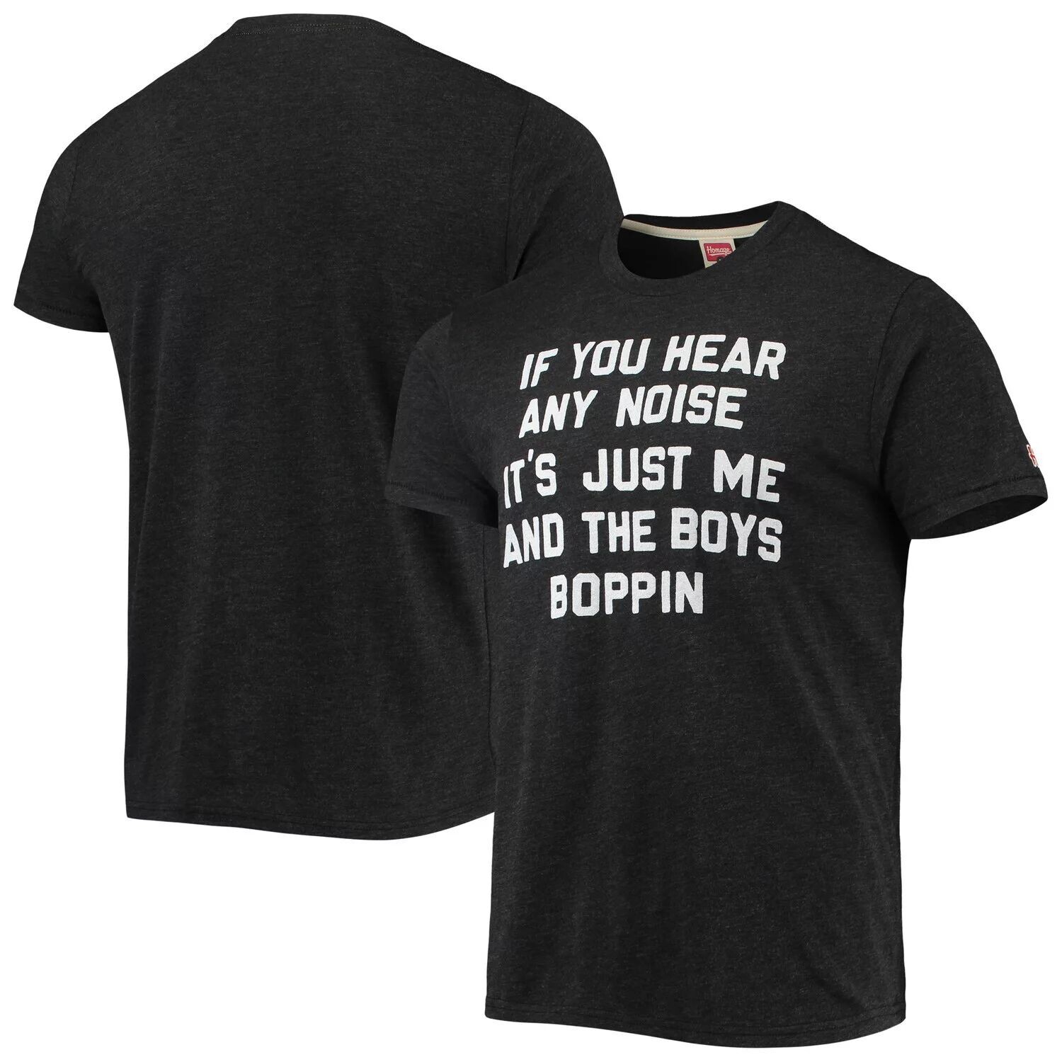 

Мужская темно-угольная футболка Homage Pittsburgh Pirates Hyper Local Tri-Blend
