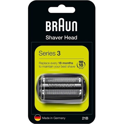 

Замена черной бритвы Series 3 21B, Braun