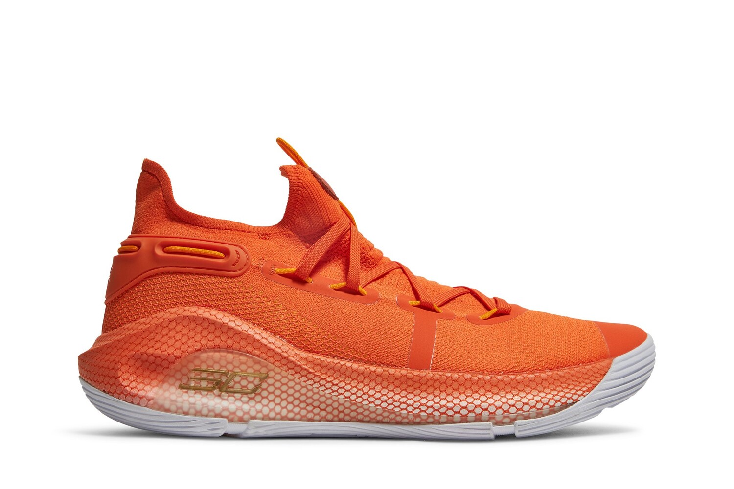 Кроссовки Curry 6 Team Under Armour, оранжевый