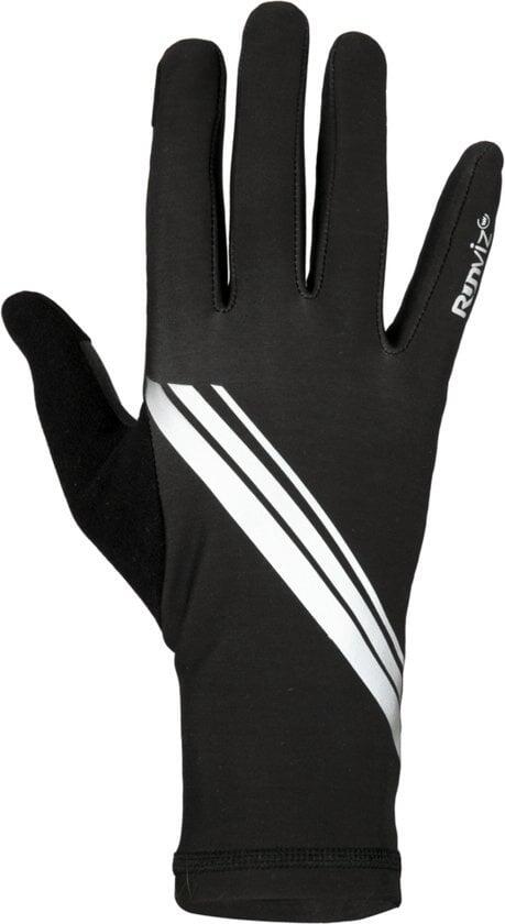 

WOWOW Перчатки для бега унисекс, размер XXL - Runviz Bolt, черные