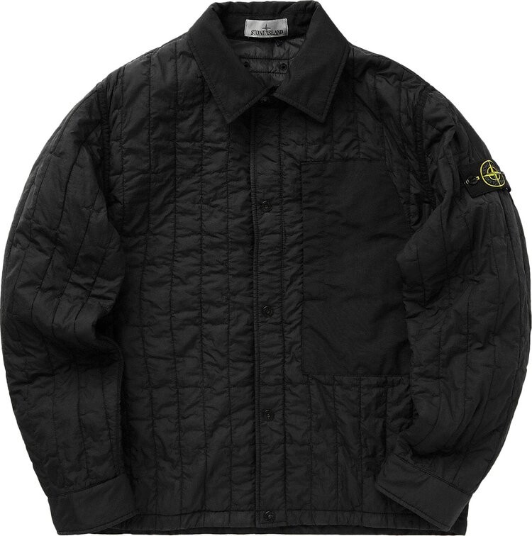 

Куртка Stone Island Quilted Nylon Tela 'Black', черный