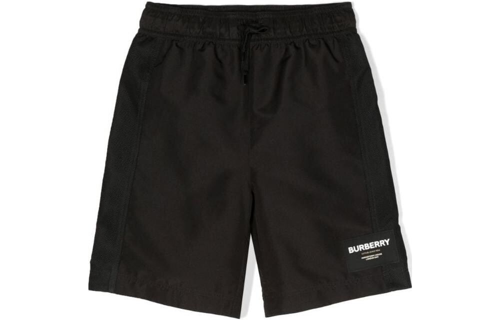 Детские шорты Burberry, цвет Black