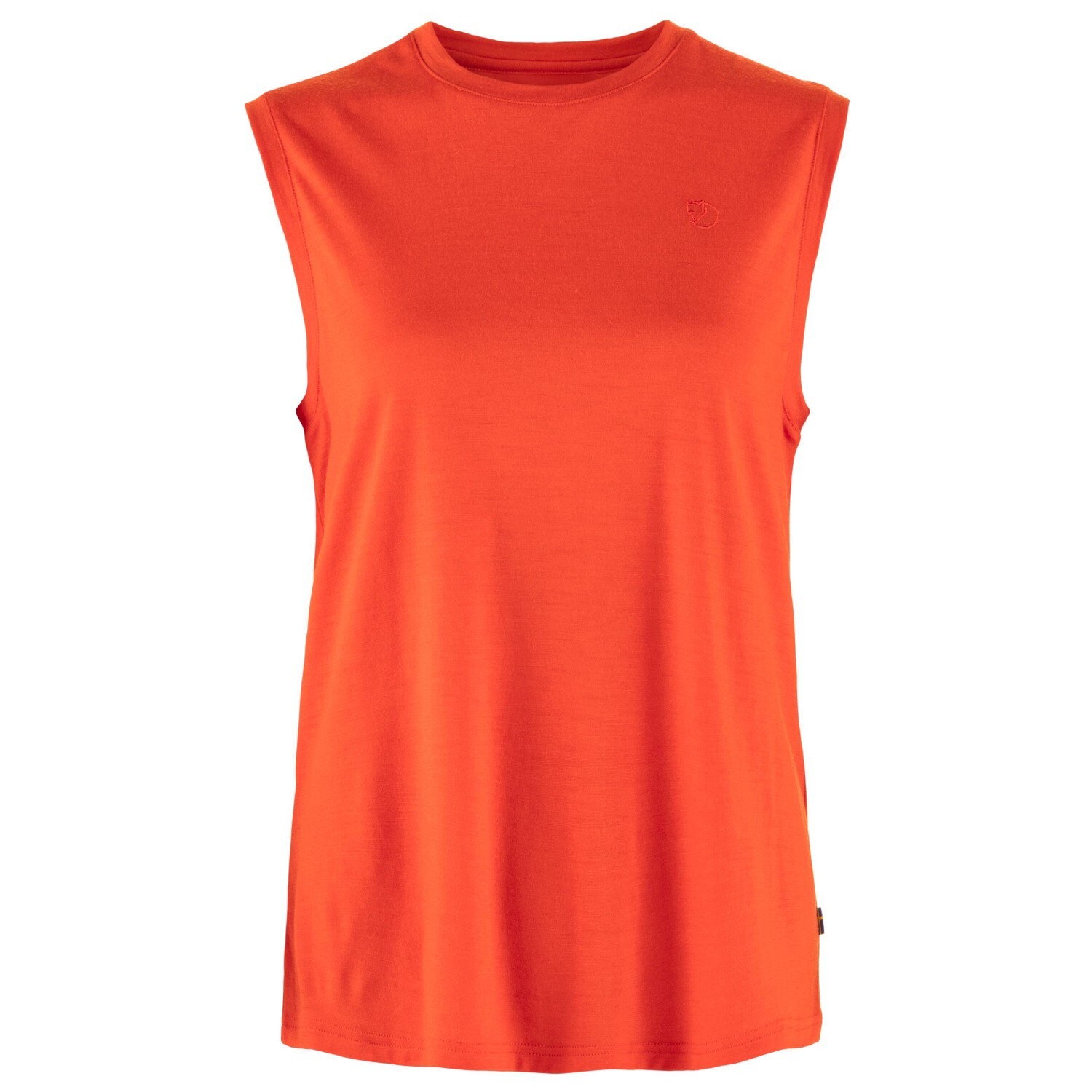 

Рубашка из мериноса Fjällräven Women's Abisko Wool Tank Top, цвет Flame Orange