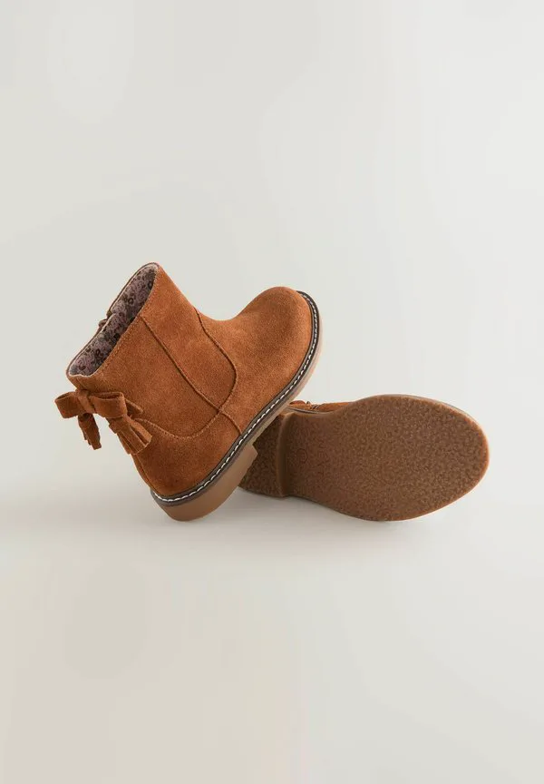Классические водоотталкивающие ботильоны стандартного кроя Next, Tan Brown — фото 3