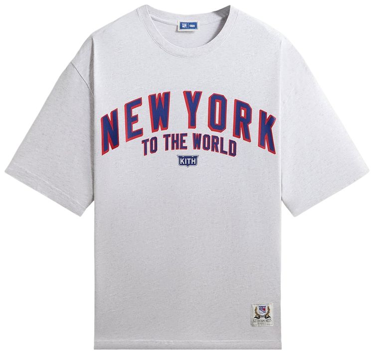 

Футболка Kith For The New York Rangers New York Vintage Jones Tee, серый