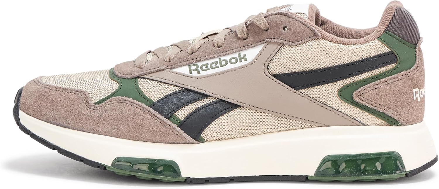Кроссовки Reebok Unisex-Adult Glide DMX, черный/зеленый/серый — фото 2