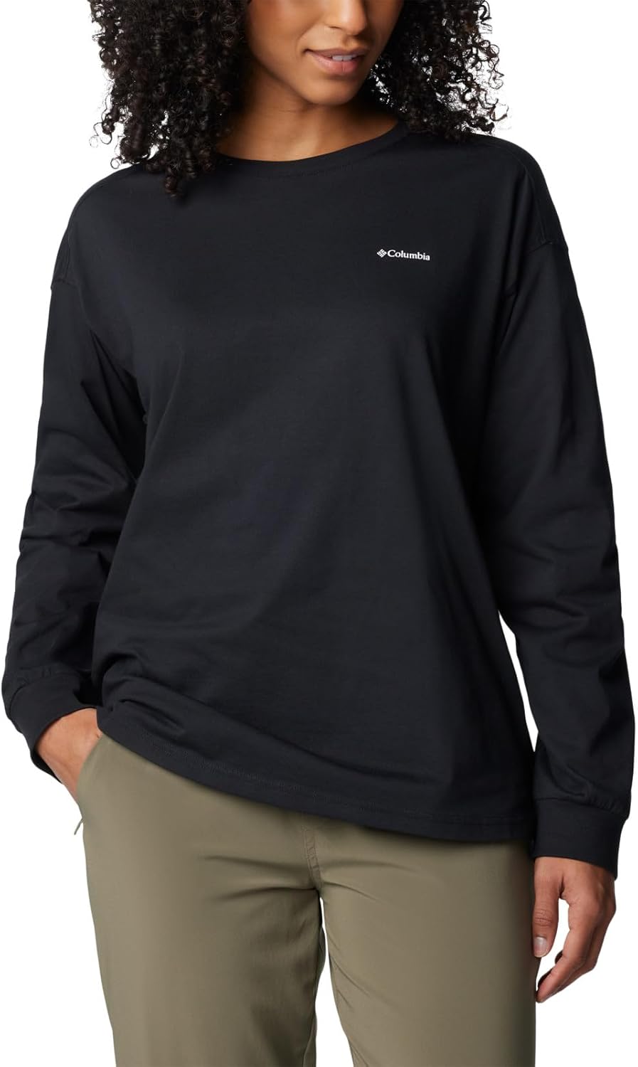 

Женская футболка Columbia North Cascades с длинным рукавом и фирменным логотипом, Black/Varsity Arch, Черный, Женская футболка Columbia North Cascades с длинным рукавом и фирменным логотипом, Black/Varsity Arch