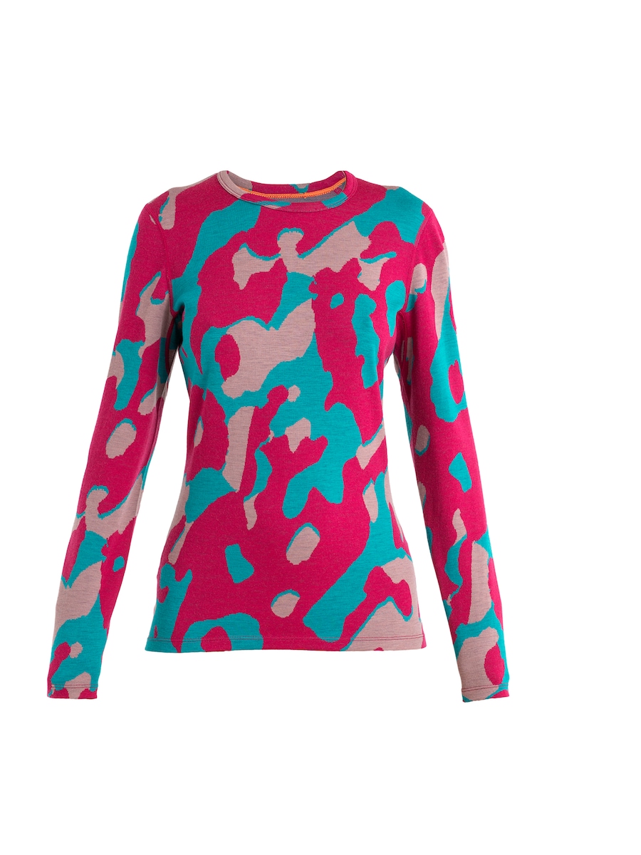 

Рубашка ICEBREAKER Mer 260 Vertex, светло-розовый/темно-розовый