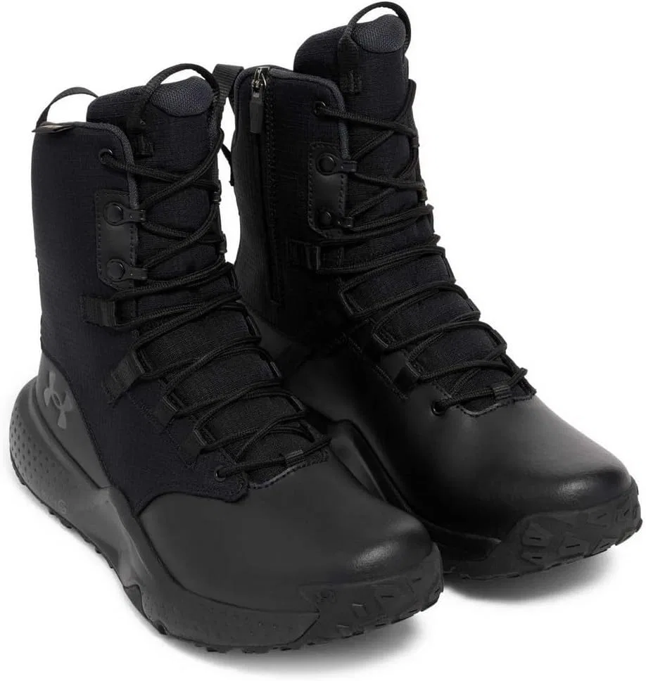 Водонепроницаемые и тактические ботинки Under Armor Men's Micro G Stellar Zip Under Armour, черный — фото 4