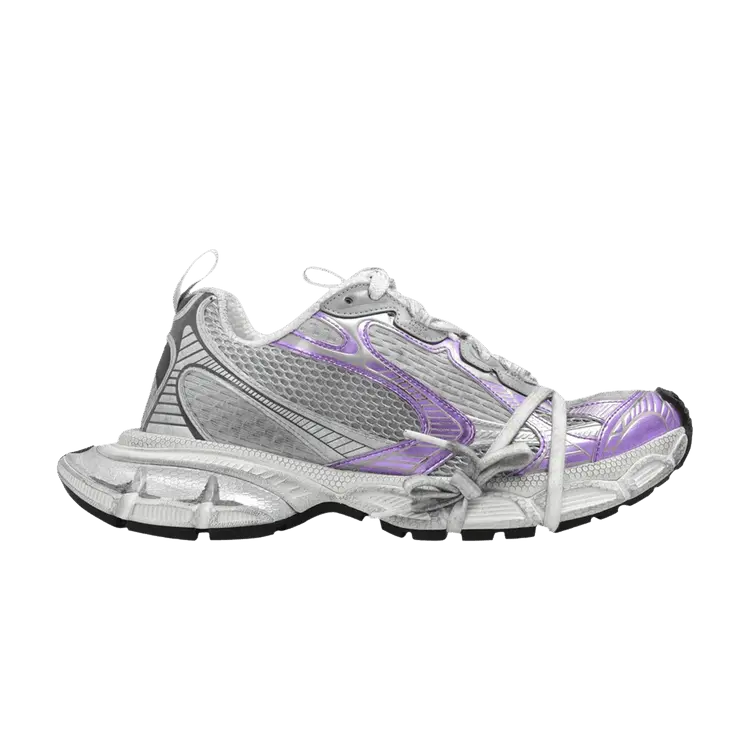 Кроссовки Balenciaga Wmns 3XL Sneaker, Worn-Out - Grey Purple