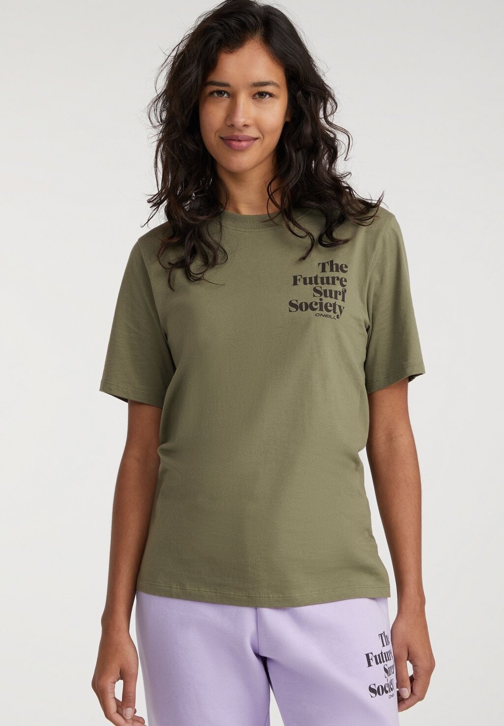 

Футболка с принтом FUTURE SURF SOCIETY O'Neill, цвет deep lichen green
