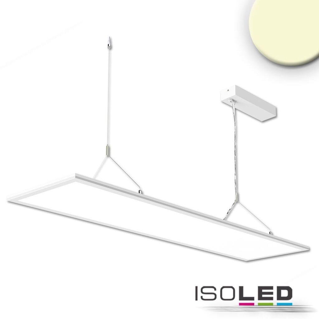 

IsoLED LED офисный подвесной светильник Up+Down, 20+20Вт, 30x120см, белый, UGR