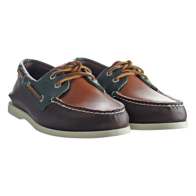 A/0 коричневые мужские туфли с 2 люверсами Sperry, коричневый — фото 2