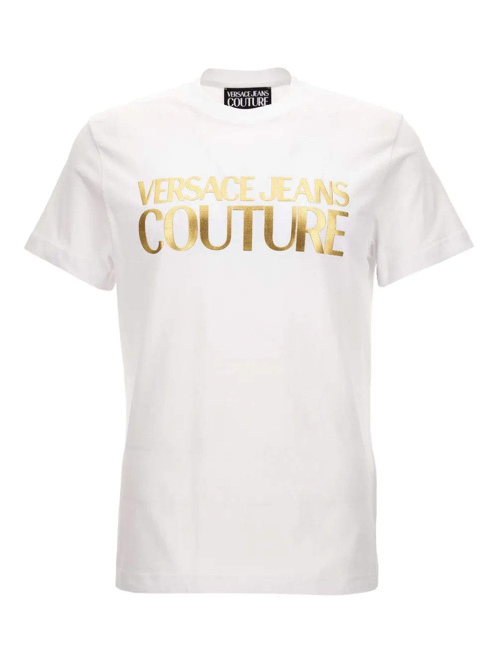 

Футболка с логотипом Versace Jeans Couture, белый