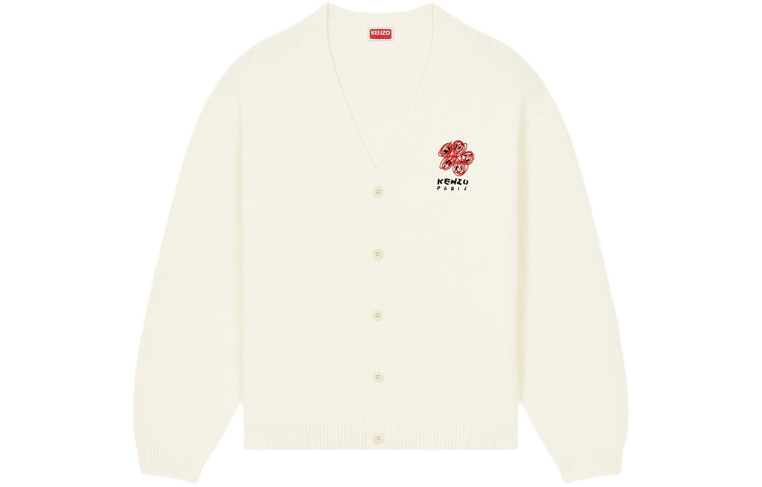 

Трикотаж унисекс Off White Kenzo, кремовый