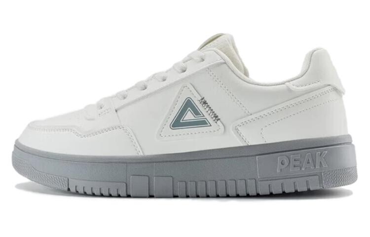 

Кроссовки PEAK Skateboarding Shoes Men Low-top White/gray, белый/серый