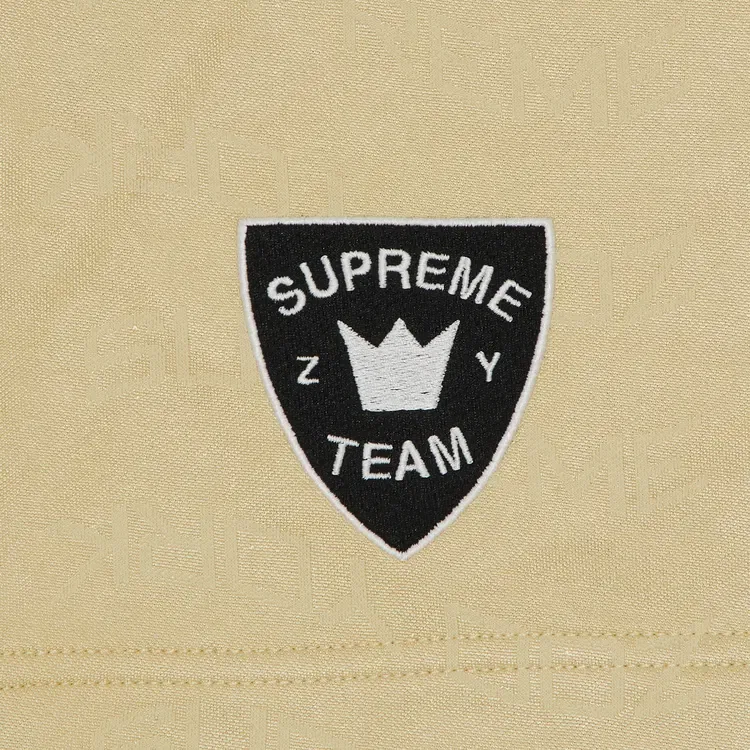 Футбольные шорты Supreme x Zoo York, золотистый — фото 3