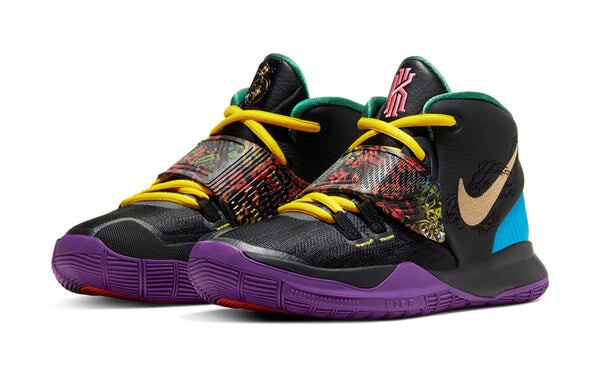 Кроссовки kyrie 6 Nike, черный — фото 3