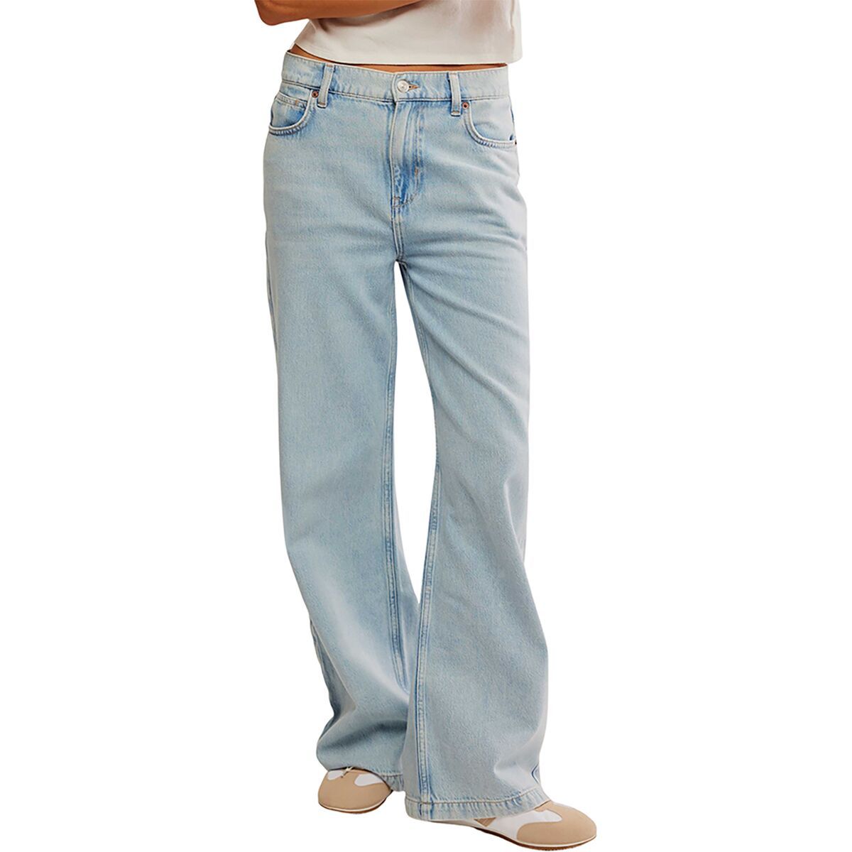 

Джинсы Stride Free People, цвет roam free
