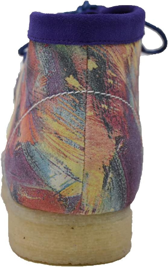 Дизайнерские мужские туфли Walker Paint Vintage с шнуровкой, ручная работа из замши для мужчин с отличным комфортом и стильным внешним видом. Доступны в 3 цветах British Collection, синий — фото 2