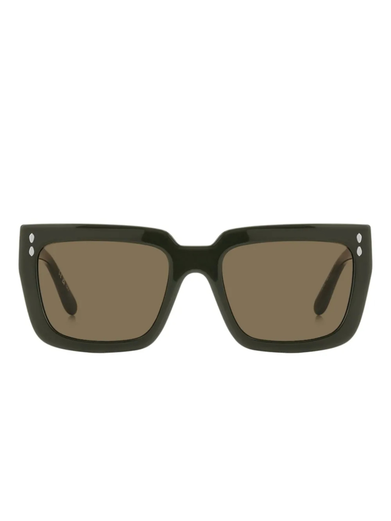 

Солнцезащитные очки Isabel Marant Eyewear в квадратной оправе, зеленый