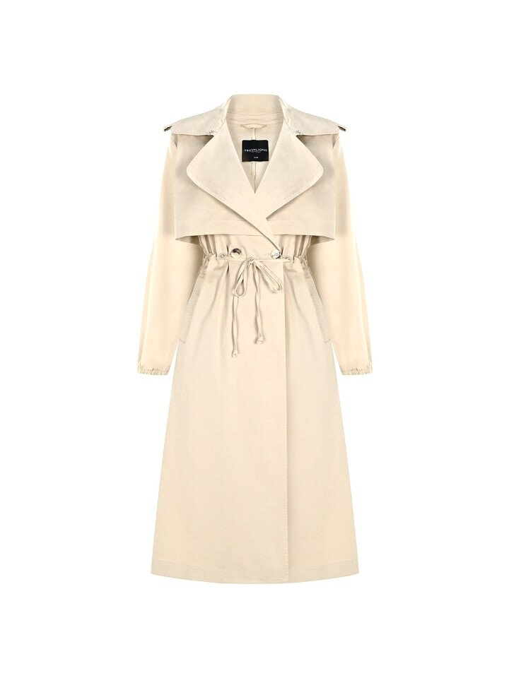 

Тренч Freshlions Trenchcoat Daria, бежевый