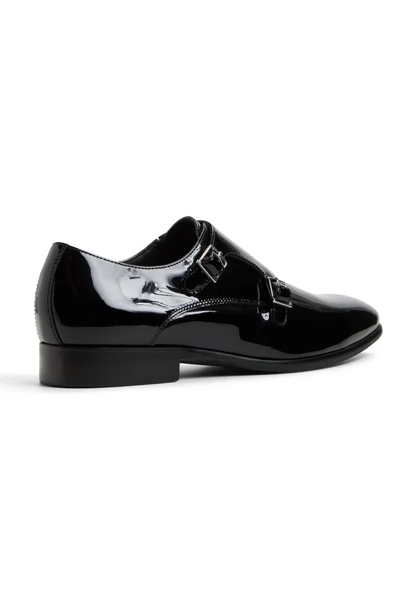Слипоны monk strap ricardo Aldo, Black — фото 4