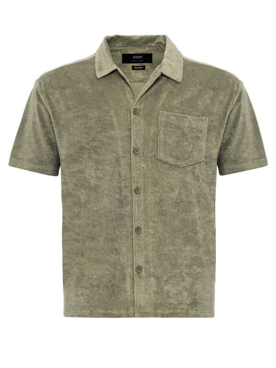 

Рубашка на пуговицах классического кроя Antioch, хаки