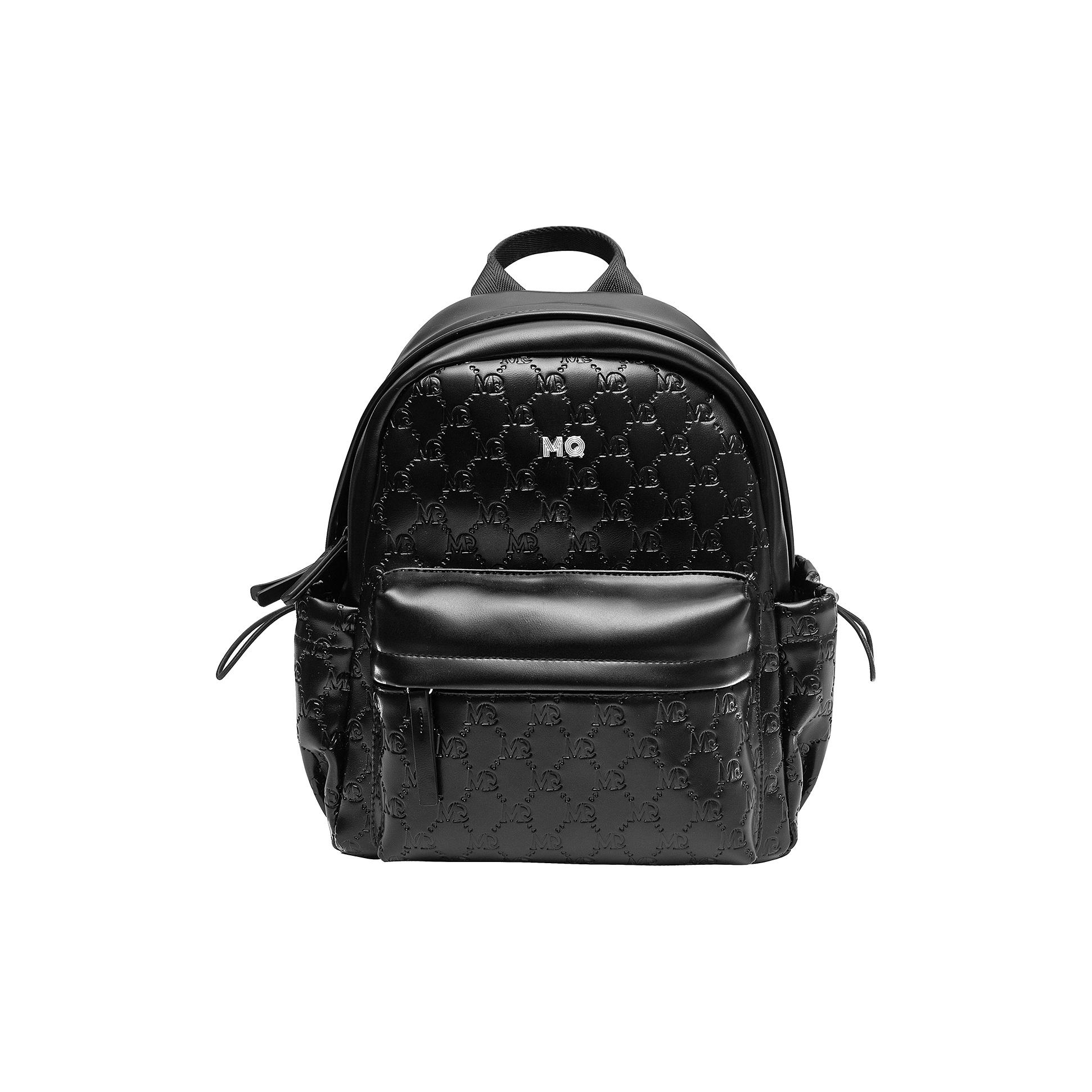 

MQ Полиэстеровый рюкзак из искусственной кожи среднего размера женский, Black (Medium Size) (Can Hold Textbooks)