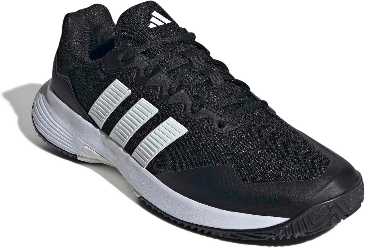 Мужские теннисные кроссовки GAMECOURT 2 adidas, серебро — фото 4