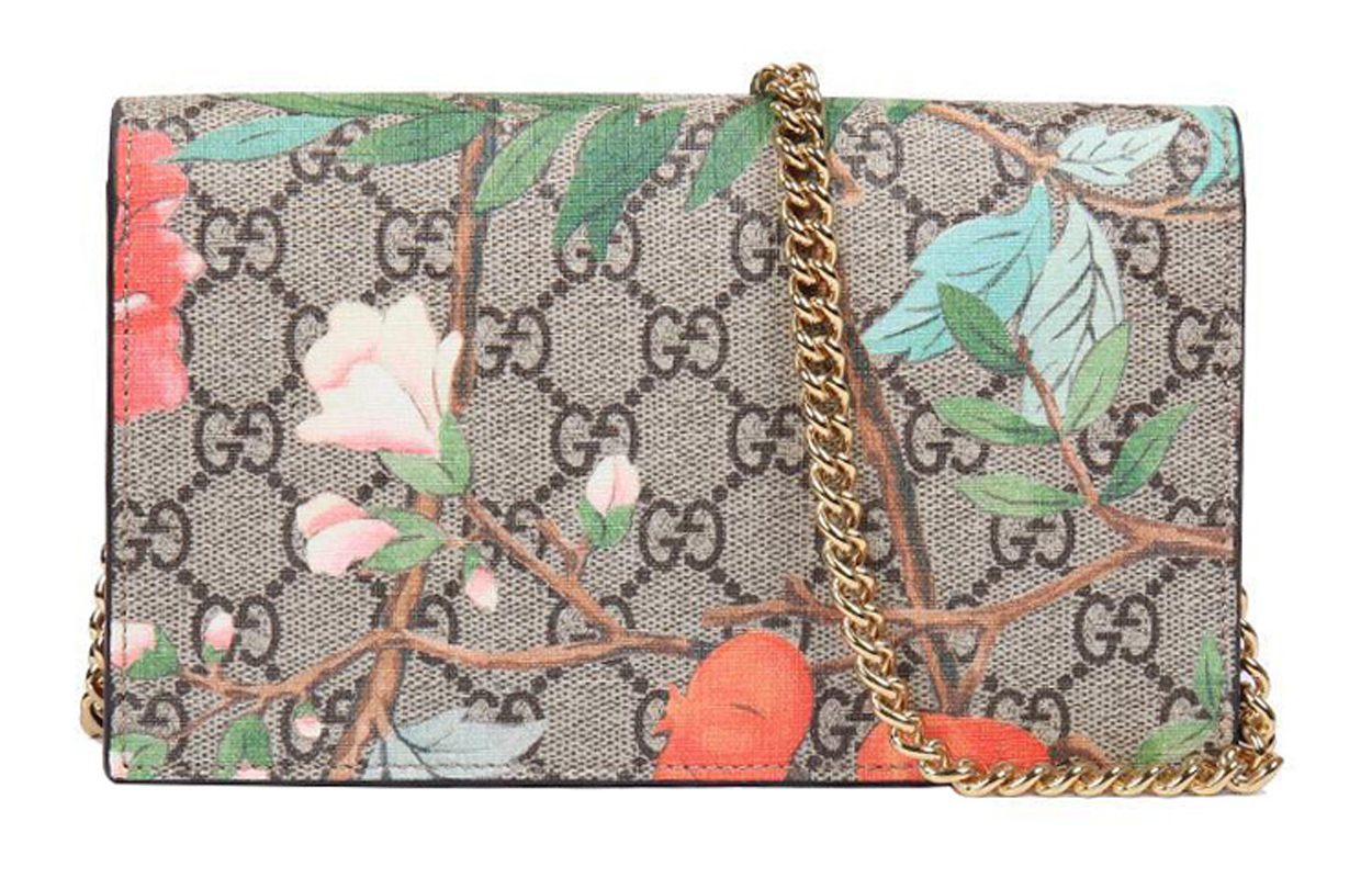 Женская сумка через плечо GUCCI с кожаной цепью — фото 3