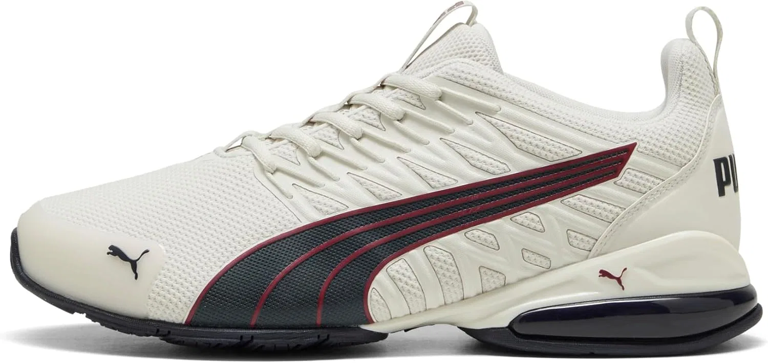 Мужские кроссовки для кросс-тренинга Puma Voltaic Evo, цвет Vapor Gray-New Navy-Team Regal Red, размер 8.5