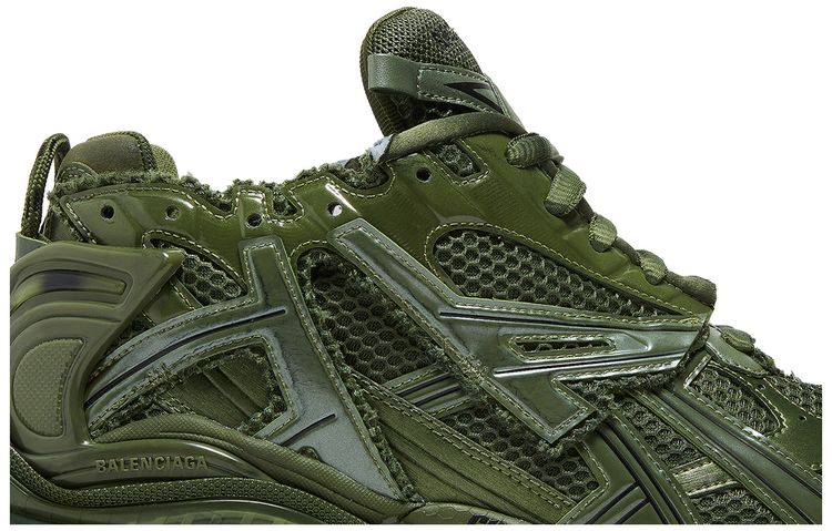 Кроссовки Balenciaga Runner Sneaker 'Dark Green', зеленый — фото 2