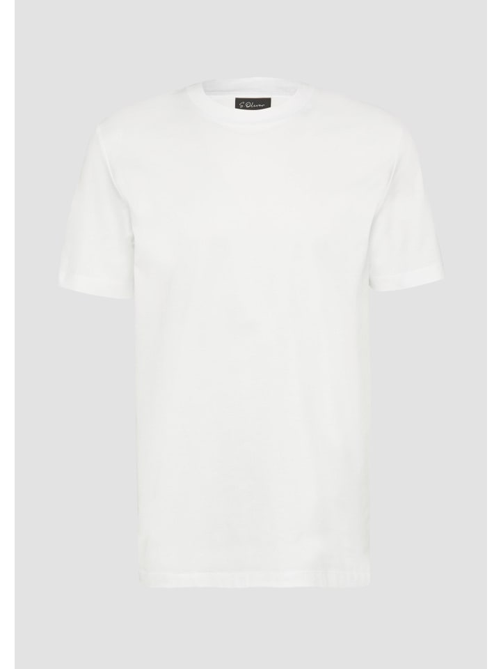 

Футболка в цвете 0100_white s.Oliver, Белый, Футболка в цвете 0100_white s.Oliver