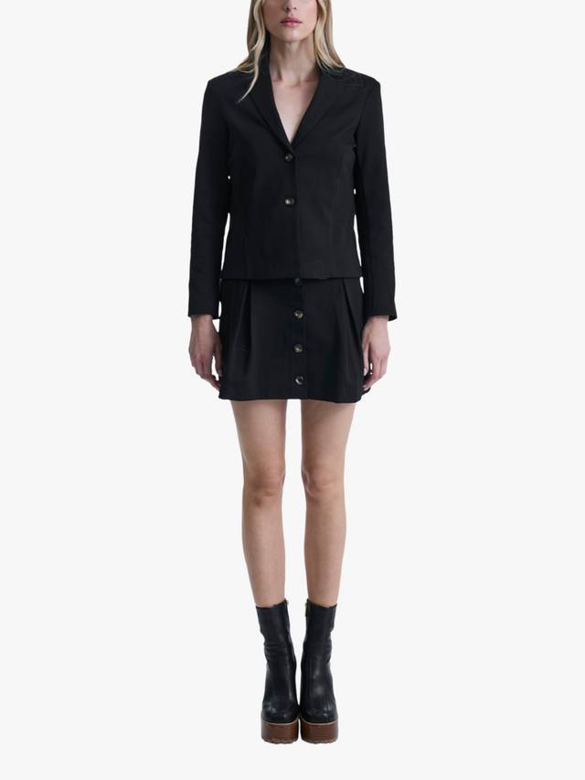 

Мини-юбка на пуговицах James Lakeland, Black