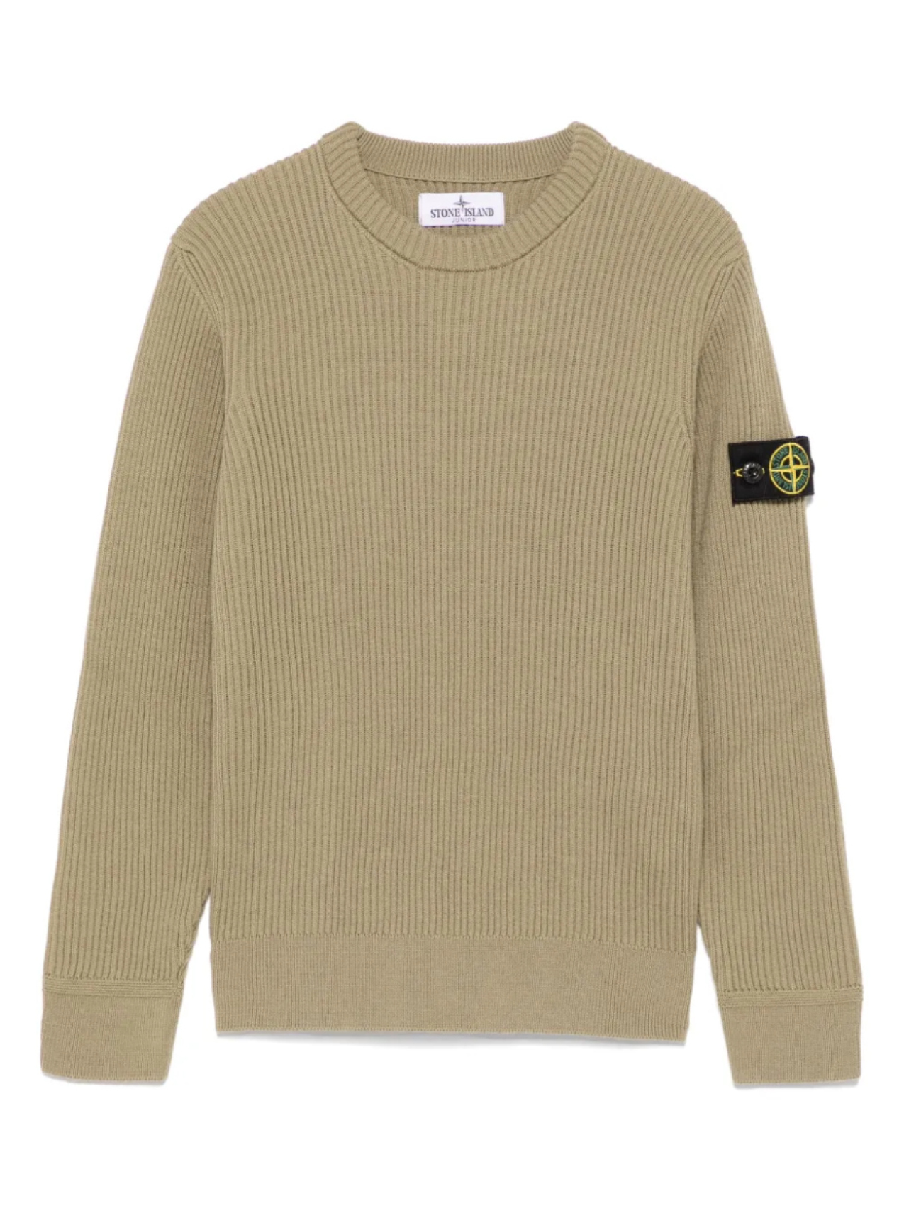 

Свитер с нашивкой Compass Stone Island Junior, зеленый