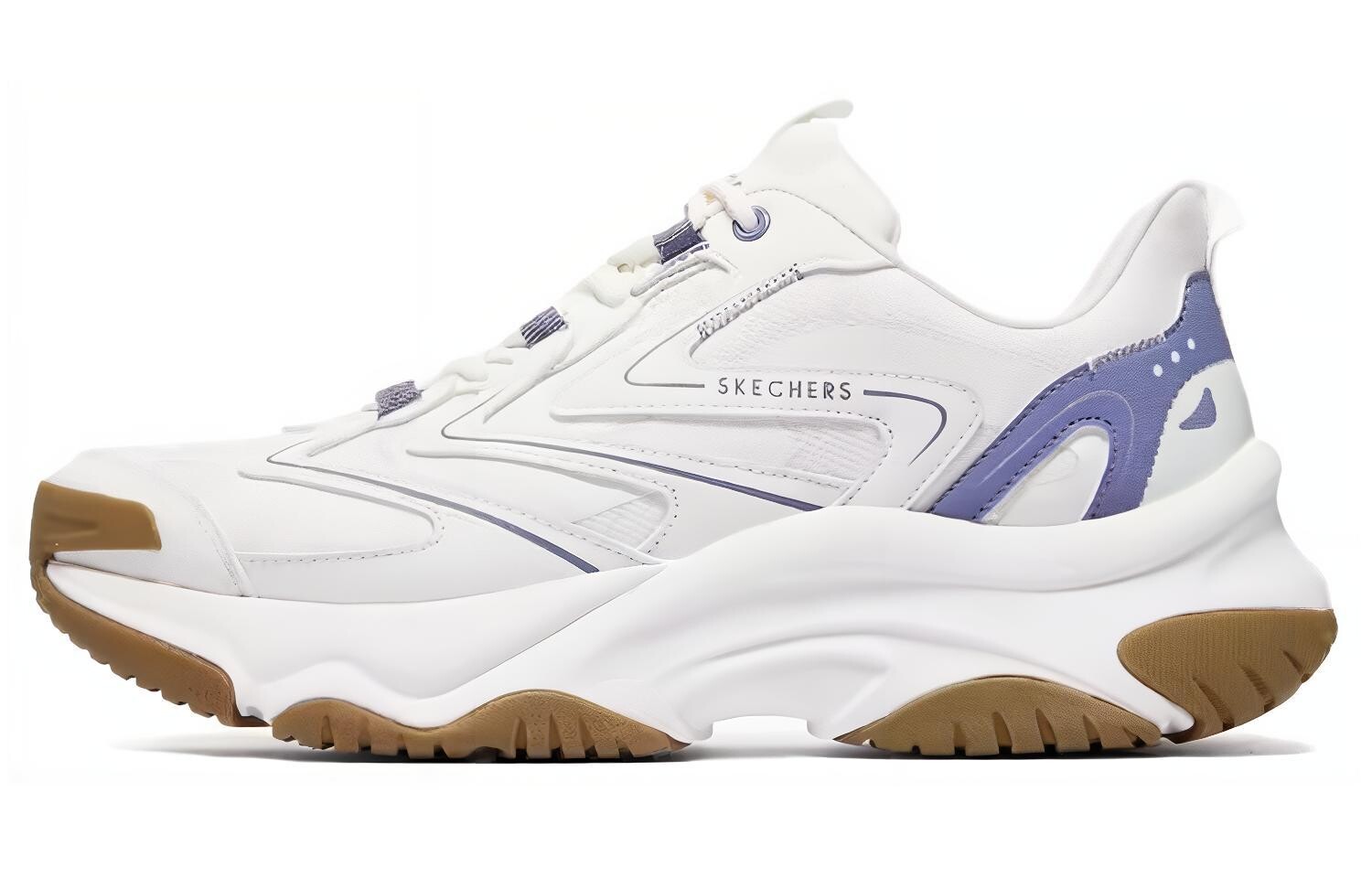 

Кроссовки Skechers Lifestyle Shoes Men Low-top White/Blue, белый/синий