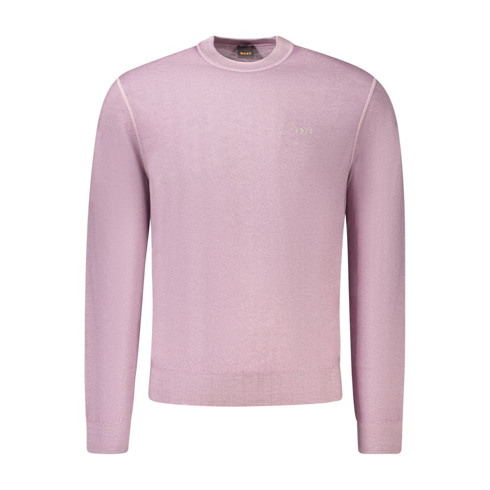

Мужской свитер Hugo Boss Wool Men, фиолетовый