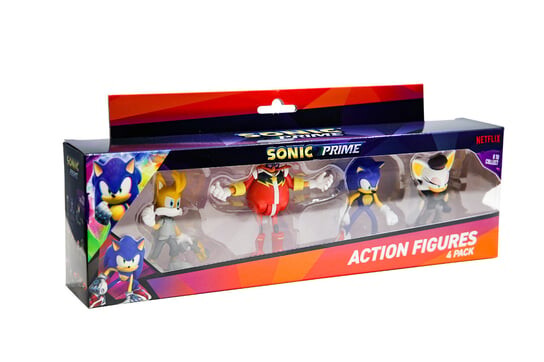 

Sonic Prime, микс-набор из 4 фигурок