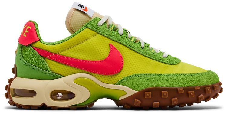 

Кроссовки Nike Air Max Waffle Racer SP 'Electrolime Flash Crimson', зеленый
