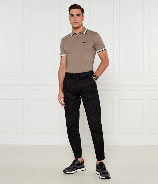 Брюки-чиносы Calvin Klein Tapered Fit, черный — фото 2