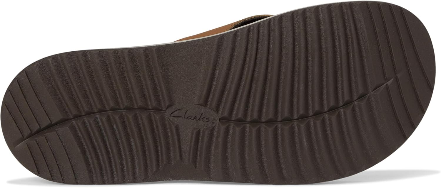 Мужские шлепанцы Clarks Breeze, Sand Synthetic — фото 3