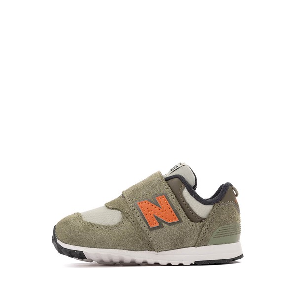 

Кроссовки New Balance 574 NEW-B Hook & Loop Athletic Shoe, цвет Dark Olive